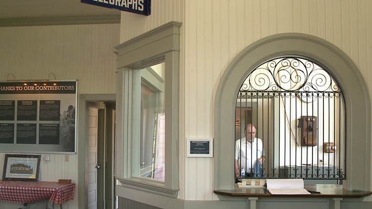 Historic Freeman Station reopens in Burlington