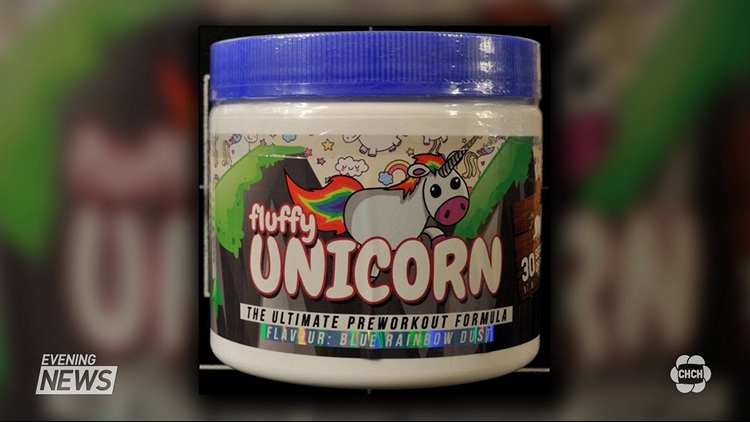 Health Canada says Fluffy Unicorn workout supplement can cause heart attack, stroke