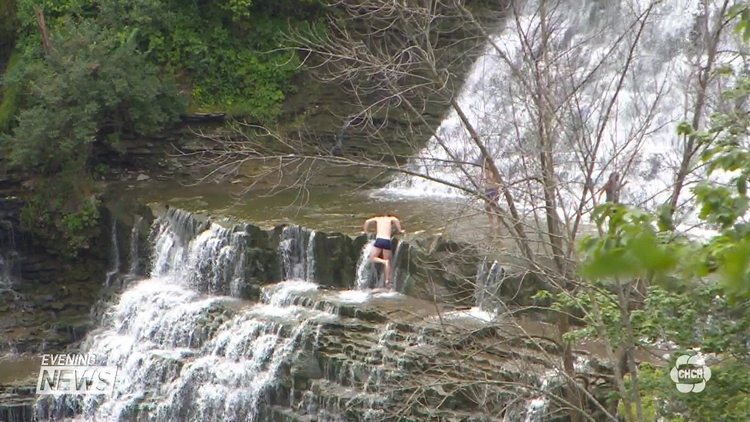 People continue to trespass at Albion Falls