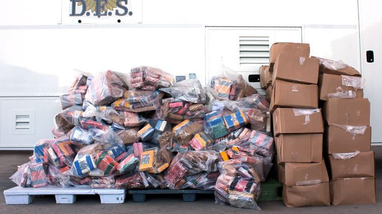 OPP make massive cocaine bust saying it’s the largest in its history