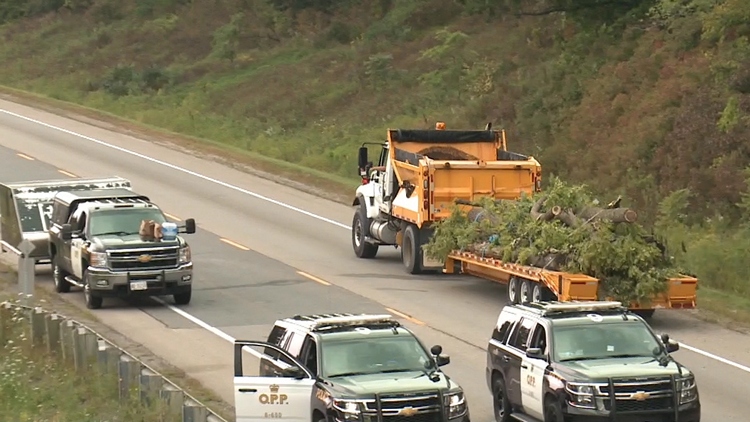 Caledonia Blockade cleared