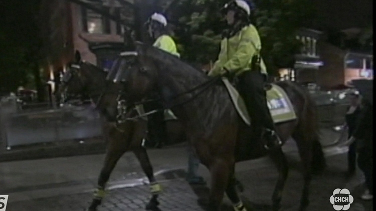 Police in Hess Village