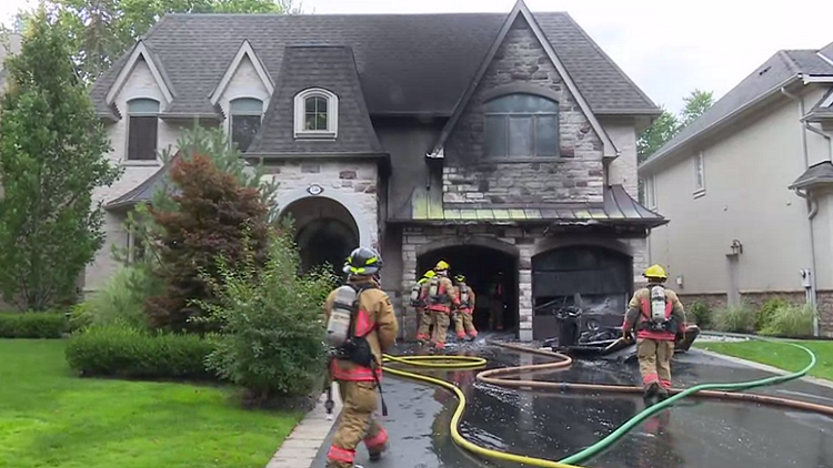 Hoverboard fire causes $150K in damages to Burlington home