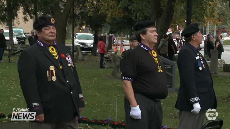 Six Nations soldiers honoured