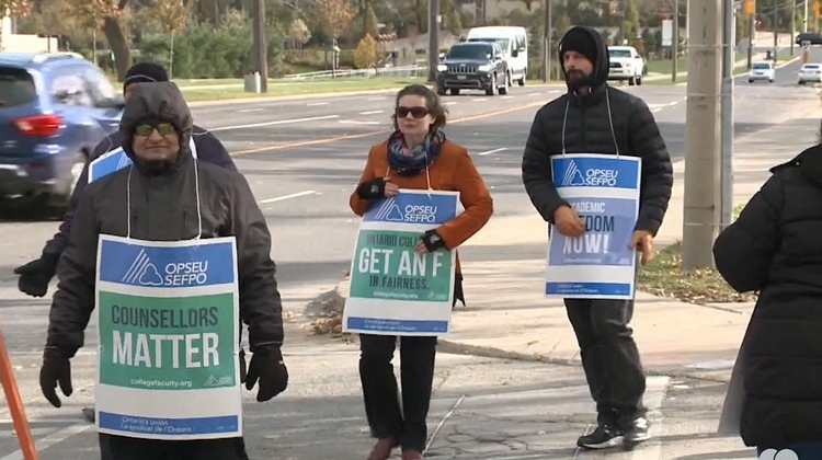 Ontario college strike continues