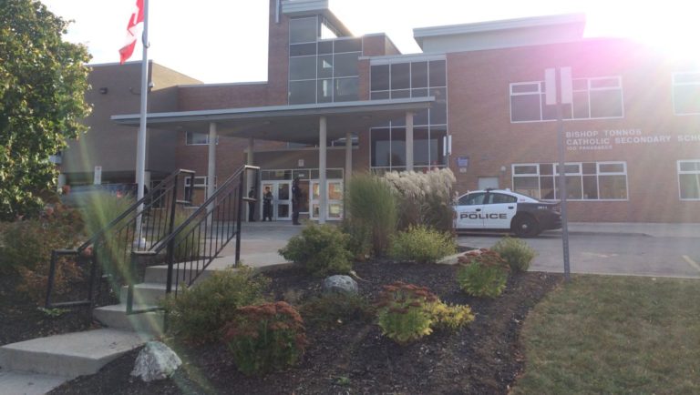 Former student with fake gun arrested, lockdown lifted at Ancaster high school