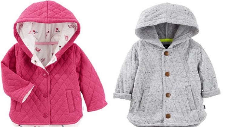 Infant jackets recalled due to possible choking hazard