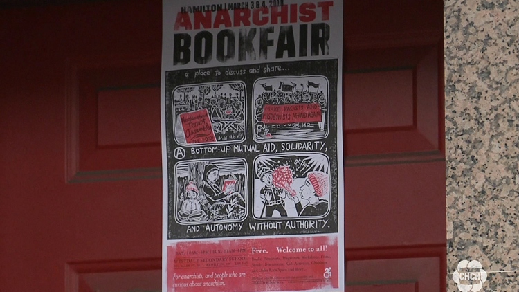 Hamilton Police link the Anarchist book fair to the vandalism on Locke st.