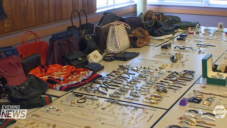 Halton police have arrested 14 people after recovering stolen luxury goods