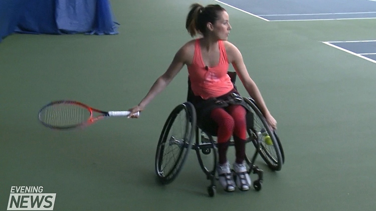 Grimsby woman diagnosed with MS relearns to play the game she loves in a wheelchair
