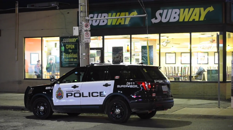 Armed robbery at Barton Street Subway in Hamilton