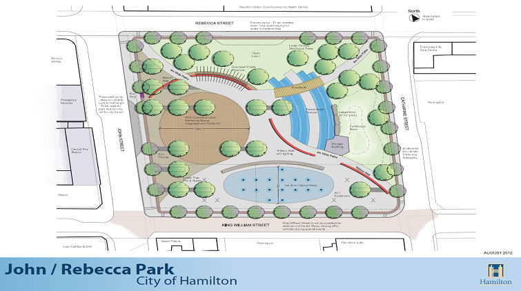 Hamilton asks for input on new downtown park design