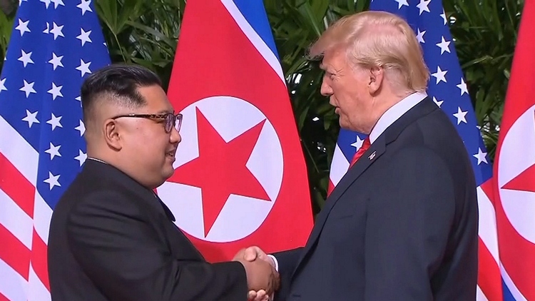 Historic meeting between President Trump and North Korean leader Kim Jong -un was “very, very good”