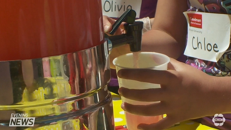 Lemonade stands at Brock University