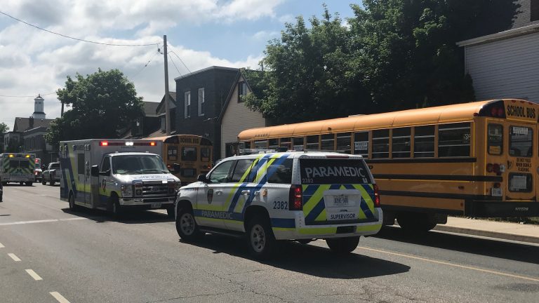 UPDATE: School bus crash sends three children to hospital with minor injuries