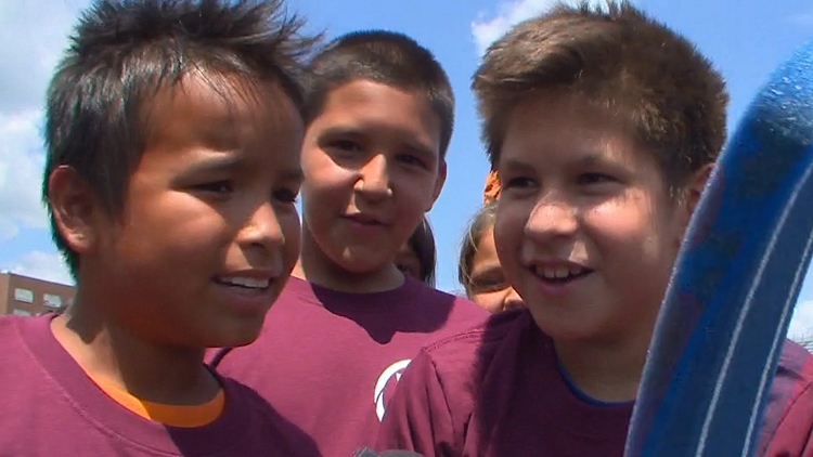 Indigenous youth learned valuable lessons at sports camp