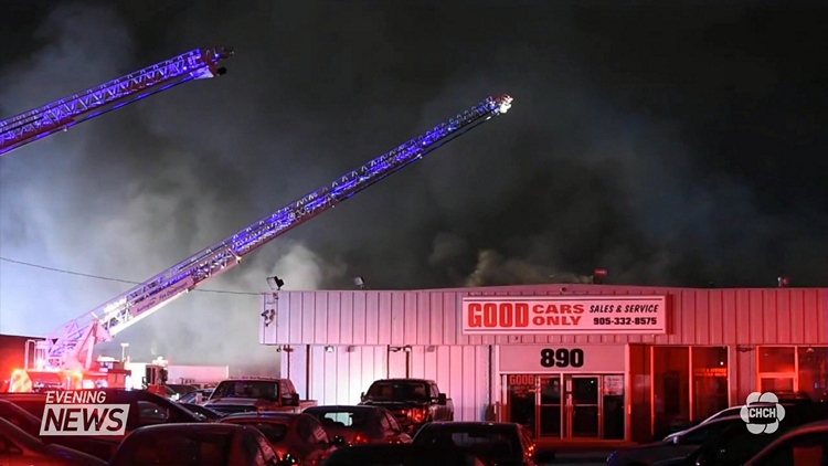 Burlington Fire destroys two businesses