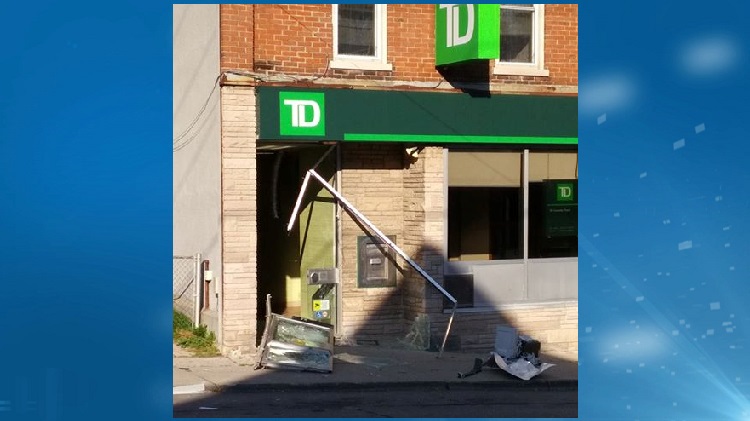 OPP investigate as ATM stolen from TD Bank in Waterford