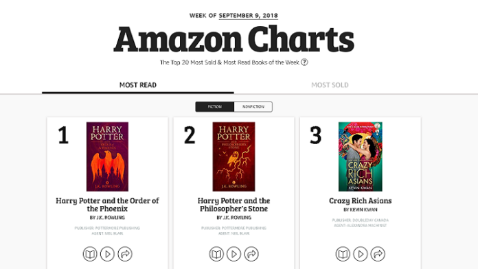 Amazon Charts Top 20 Books