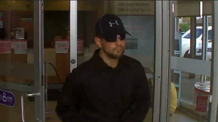 Hamilton man arrested in CIBC bank robbery