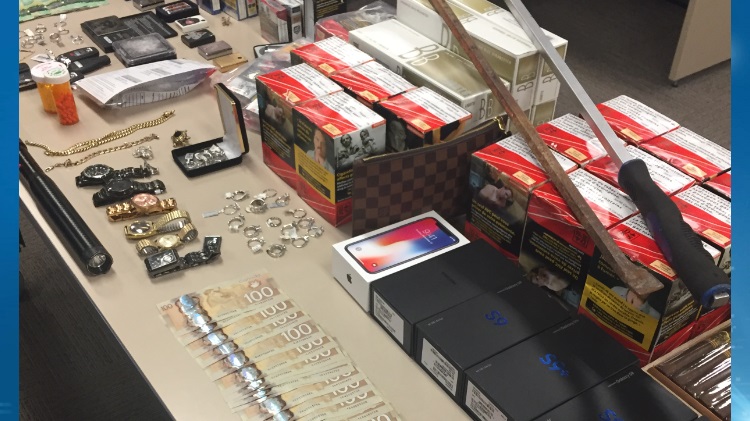 Police seize $136K worth of stolen property, Hamilton man charged