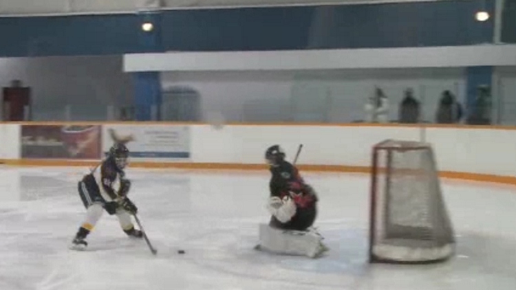 Hamilton midget AA hockey team faces off against Team China