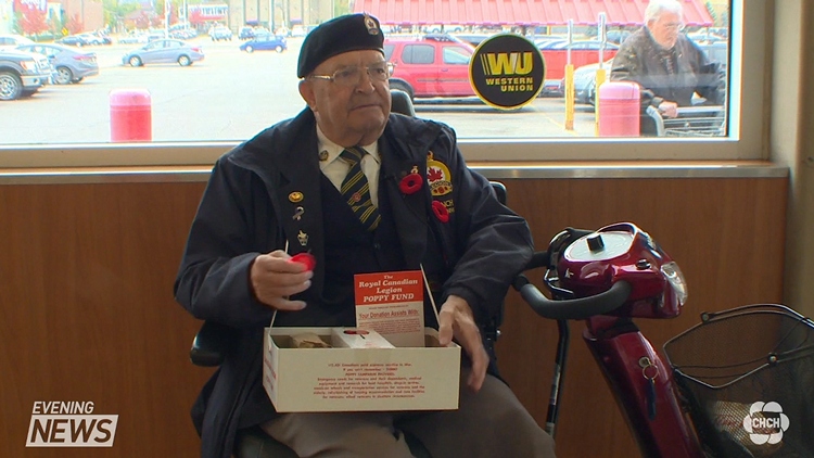 The Royal Canadian legion launches its poppy campaign