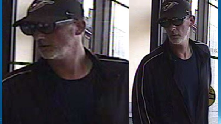 Bank robber wanted for thefts in Hamilton, Burlington