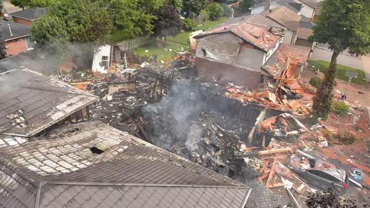 Man charged with murder in Kitchener house explosion