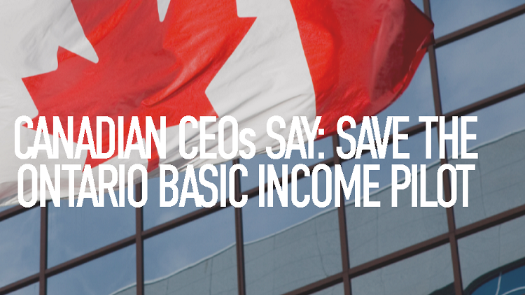 CEOs urge Ford government to reinstate basic income