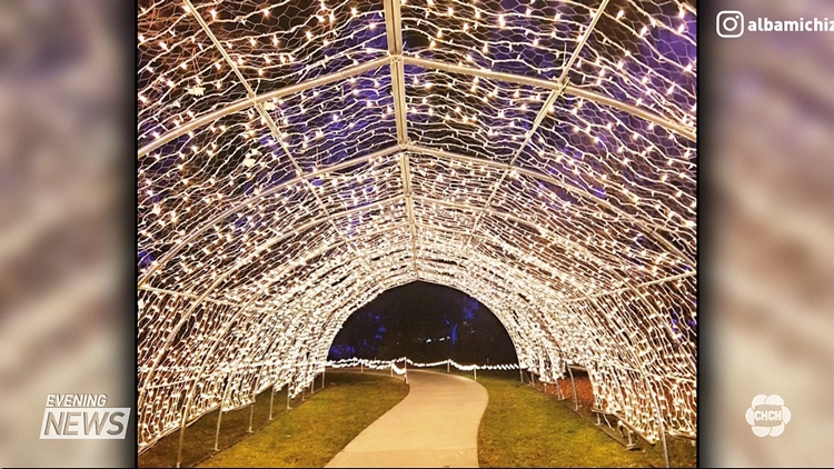 Winter Lights at the Rock