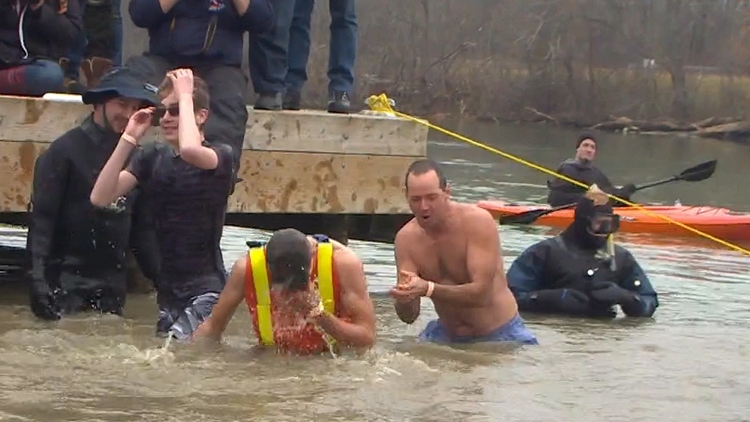 Niagara polar bear dip