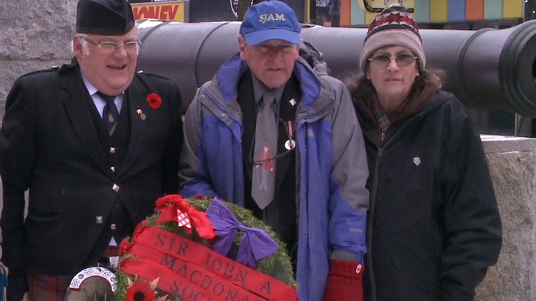 Sir John A. MacDonald’s society gathered to celebrate his birthday