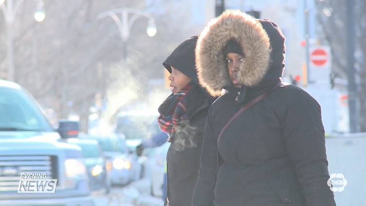 Cold weather alert reissued for Hamilton