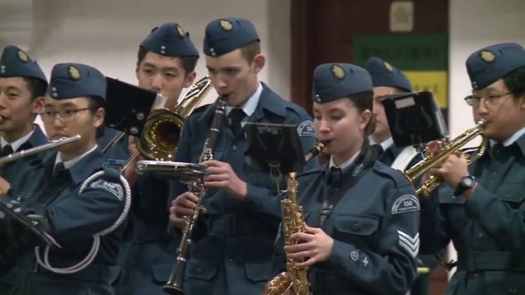 Annual Trooping of the Colours Ceremony held in Hamilton