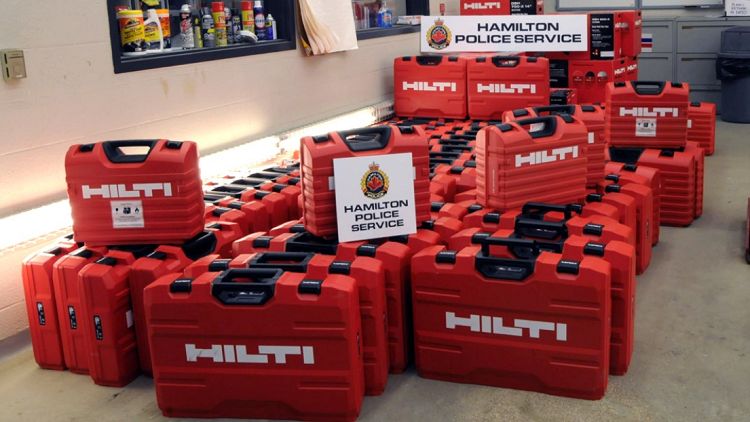 Police find $85K worth of stolen tools, Hamilton man charged