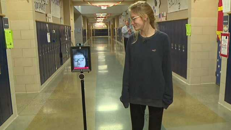 Robot helps Ohio student with disabilities go to class