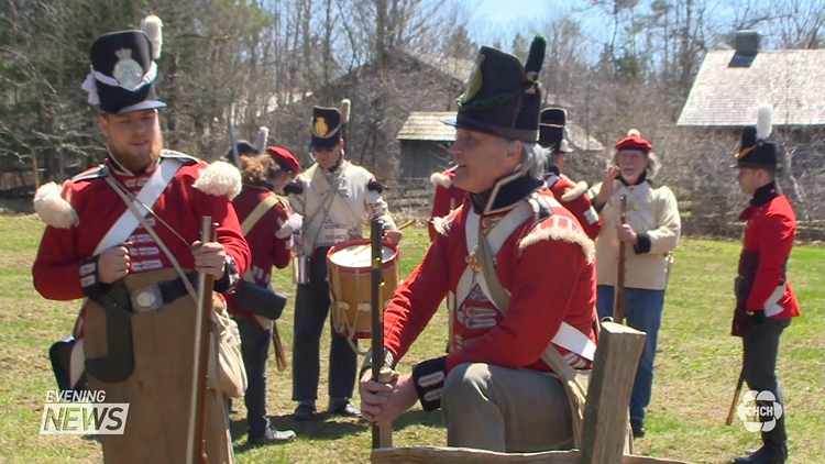 War of 1812 Re-enactment in Westfield Heritage Village