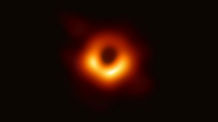 Scientists reveal first image ever made of a black hole