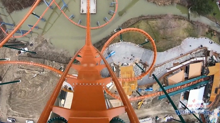 Thrill-seekers ride Canada’s Wonderland’s record-breaking coaster