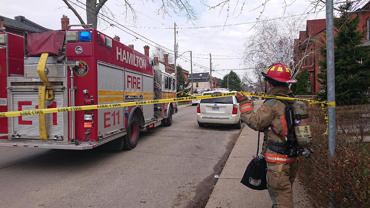 Homes evacuated for hazmat situation in Hamilton