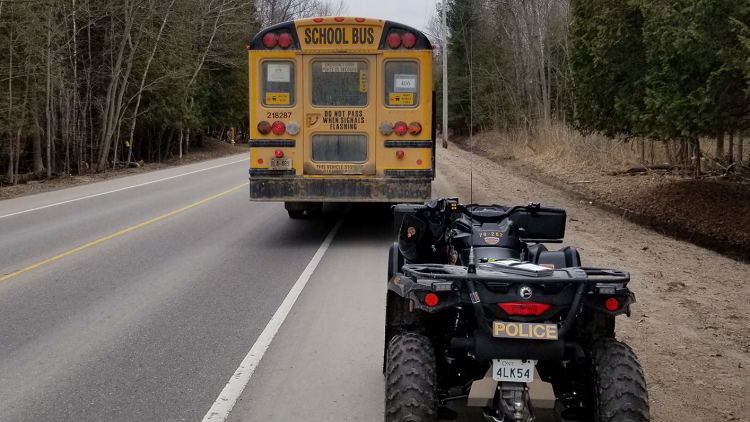 OPP charges school bus driver with distracted driving