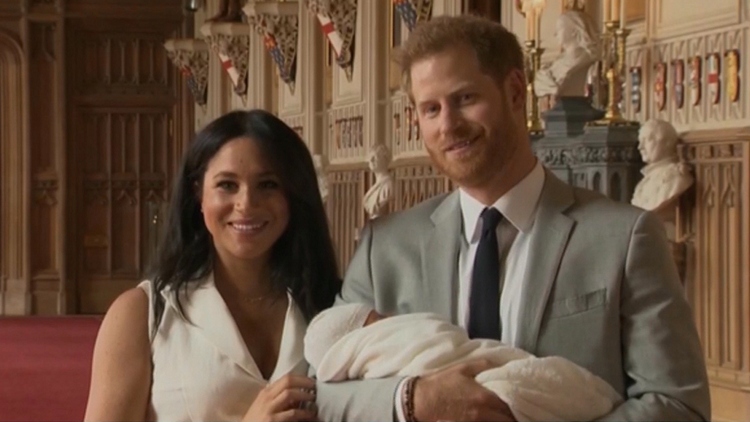 The Duke and Duchess of Sussex name their son Archie Harrison Mountbatten-Windsor