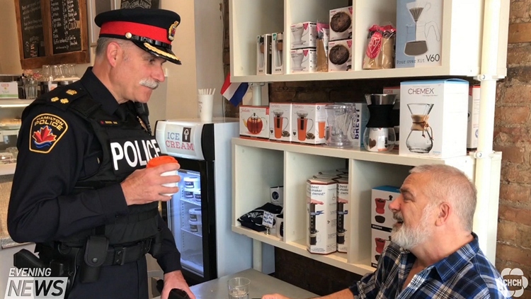 Coffee with a Cop returns to downtown Hamilton