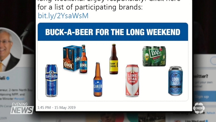 Buck-A-Beer for the long weekend