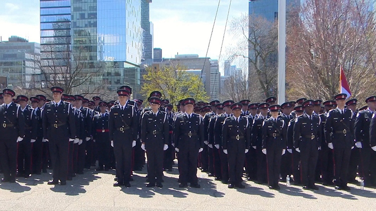 Annual ceremony of remembrance to honour those who have lost their lives in the line of duty