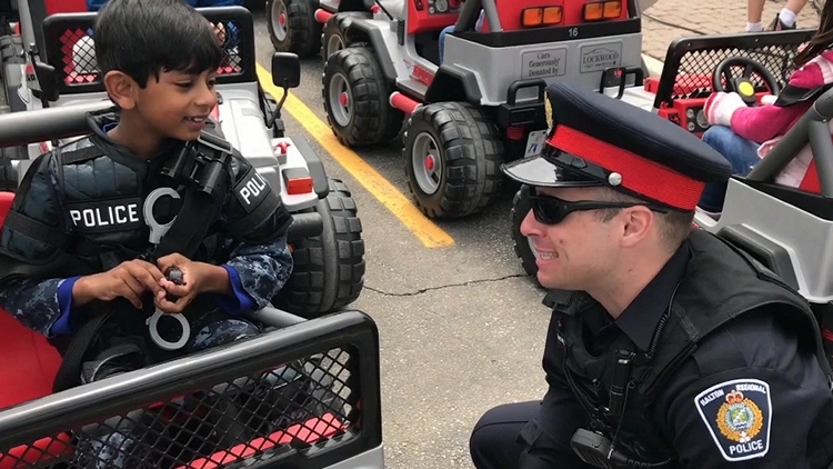 Today marked the 20th annual Halton police day as services across the region kicked off police week