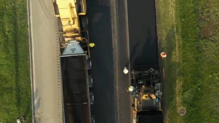 Exclusive look at the new asphalt on the Red Hill Valley Parkway