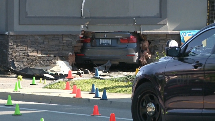 Car fleeing police leaves two injured and a building destroyed in Niagara Falls