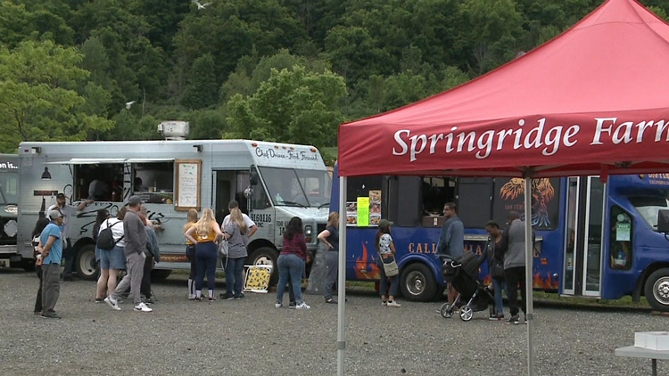 Food truck festival at Springridge Farm